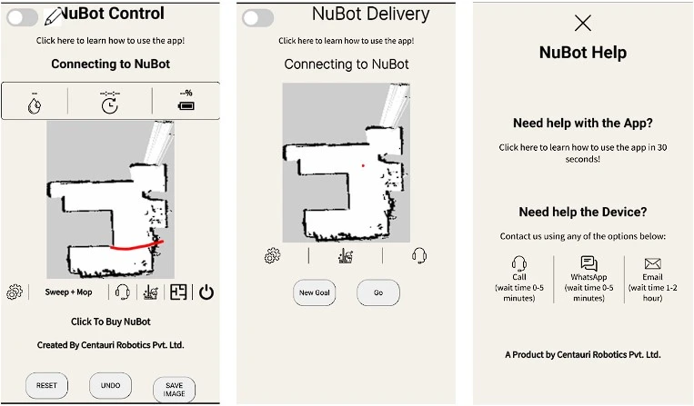 Nubot's webapp for monitor and control